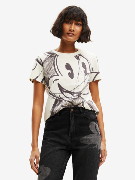 Desigual Mickey Trazos Póló