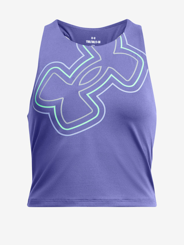 Under Armour Motion Branded Crop Gyermek felső Lila