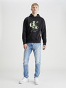 Calvin Klein Jeans Mirrored CK Logo Hoodie Melegítőfelsők