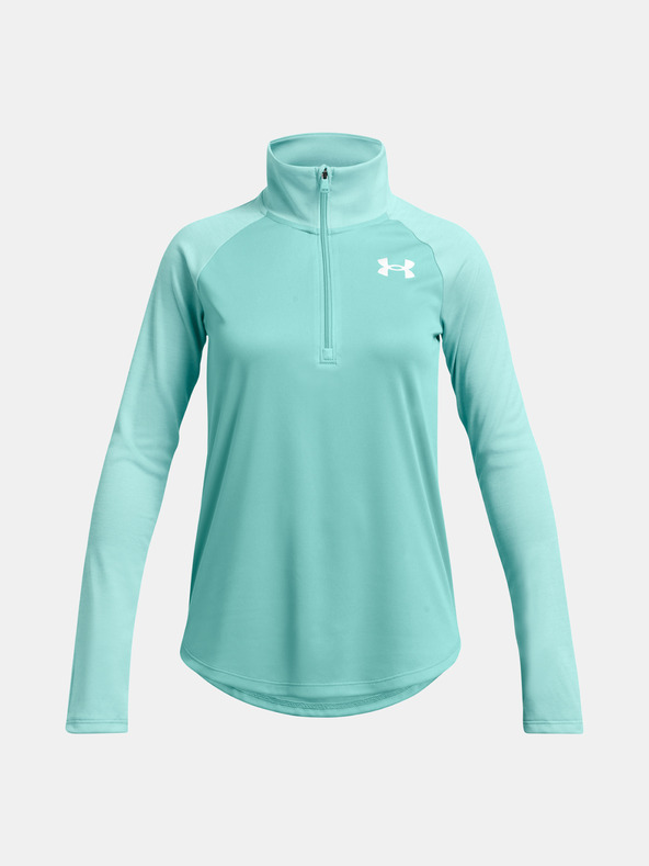 Under Armour Tech Graphic 1/2 Zip Gyerek Póló Zöld