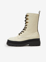 Scotch & Soda Aubri Mid Boot Off White Croco Bokacsizma