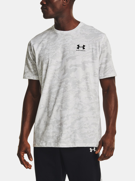 Under Armour UA ABC CAMO SS - bílá Póló