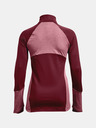 Under Armour UA ColdGear 1/2 Zip-RED Melegítő felső