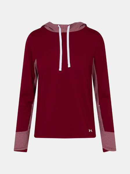 Under Armour UA ColdGear Hoodie-RED Melegítő felső