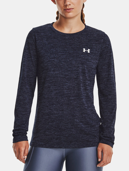 Under Armour Tech LS Crew Twist-NVY Póló