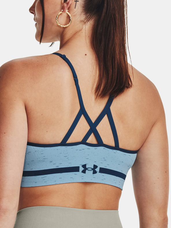 Under Armour UA Seamless Low Long Htr Sport Melltartó Kék termék 2. képe