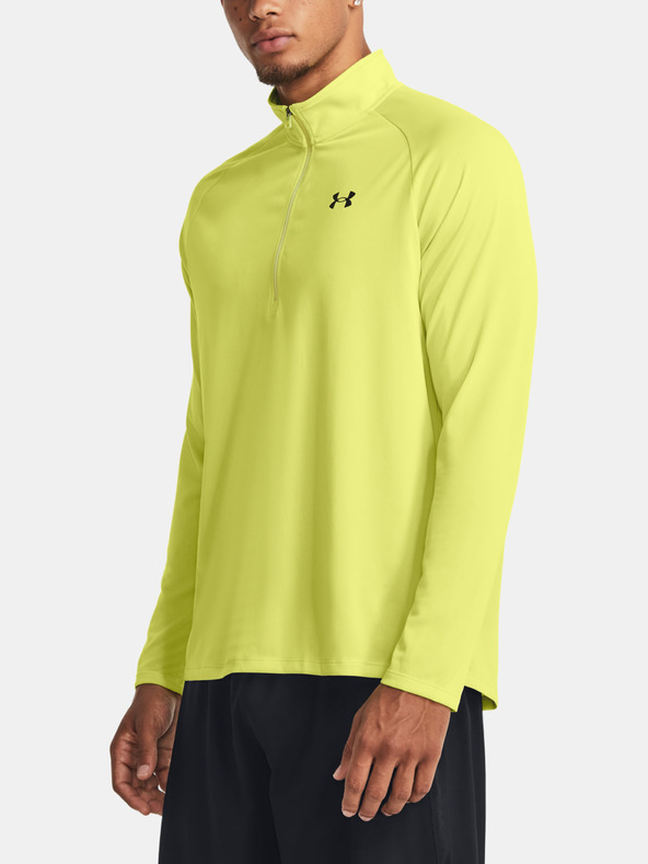 Under Armour UA Tech 2.0 1/2 Zip Póló Sárga akciós termékkép 1