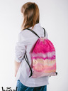 BAAGL  Skate Pink Stripes Gymsack