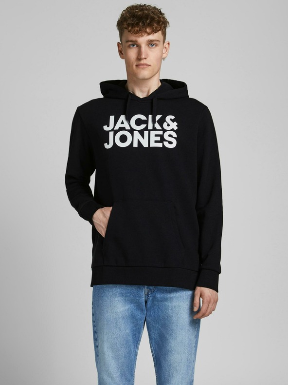 Jack & Jones Melegítőfelsők Fekete akciós termékkép 1