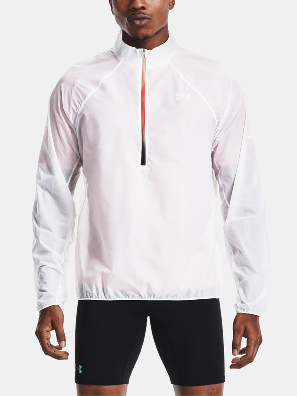 Under Armour UA Impasse Flow 1/2 Zip Dzseki Fehér akciós termékkép 1