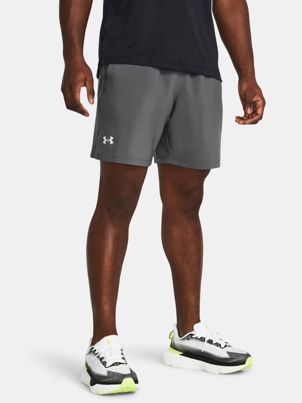 Under Armour UA Launch 7'' Unlined Rövidnadrág Szürke akciós termékkép 1
