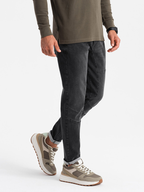 Ombre Clothing Farmernadrág Fekete akciós termékkép 1