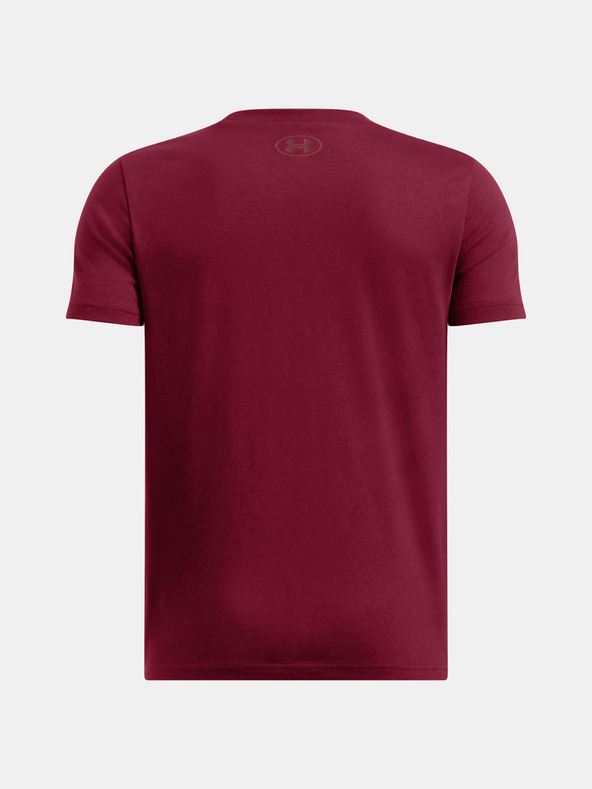 Under Armour UA B Boxed Sports Update SS Gyerek Póló Piros termék 2. képe