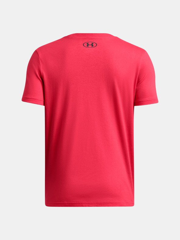 Under Armour UA B Glitch Lockertag SS Gyerek Póló Piros termék 2. képe