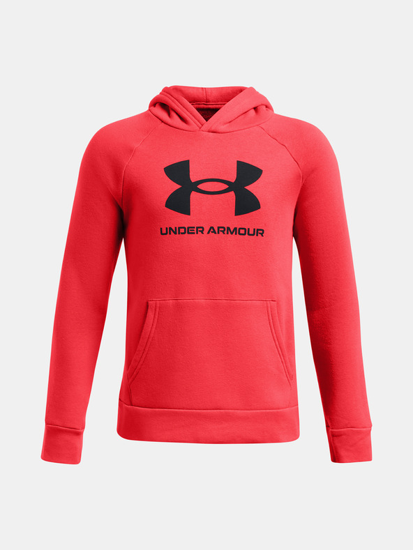 Under Armour UA Rival Fleece BL Hoodie Gyerek Melegítőfelsők Piros akciós termékkép 1