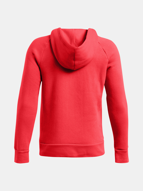 Under Armour UA Rival Fleece BL Hoodie Gyerek Melegítőfelsők Piros termék 2. képe