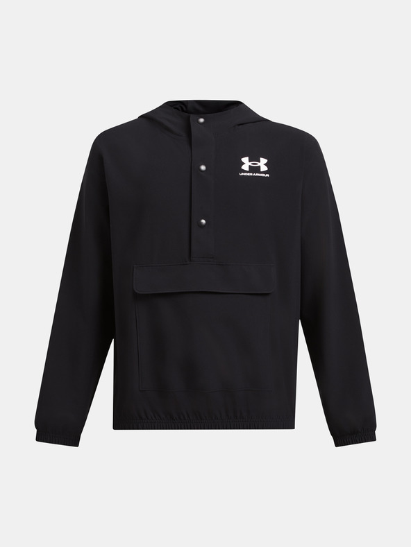 Under Armour UA B Icon Woven Anorak Gyerek Melegítőfelsők Fekete akciós termékkép 1