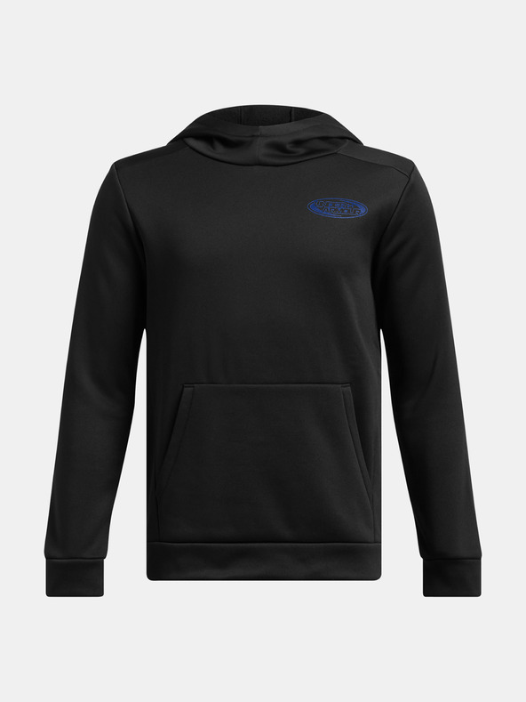 Under Armour UA Armour Flc Glitch HD Gyerek Melegítőfelsők Fekete akciós termékkép 1