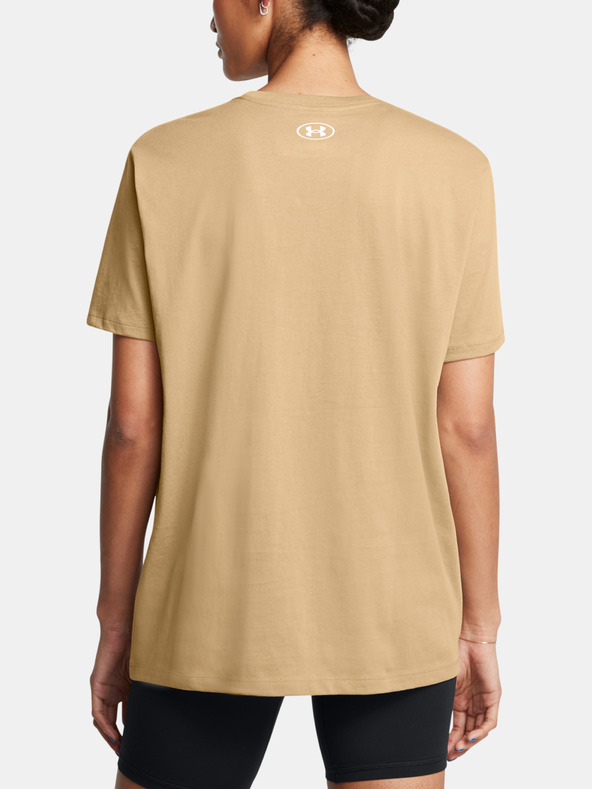 Under Armour UA W Bfos Logo SS Póló Barna termék 2. képe