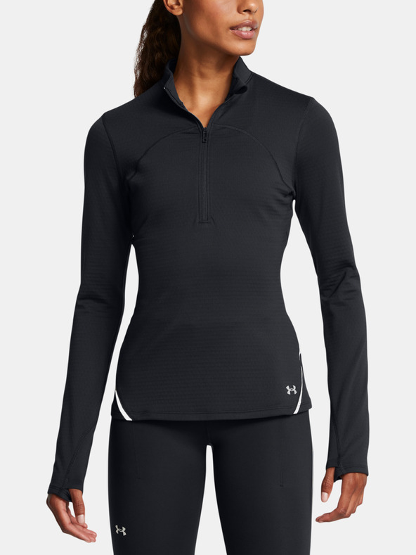 Under Armour Vanish CW 1/2 Zip Póló Fekete akciós termékkép 1