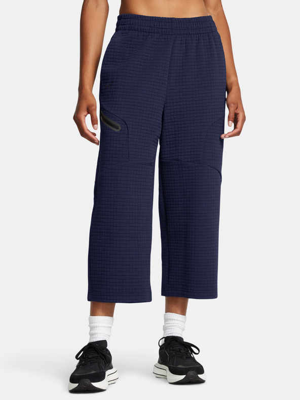 Under Armour Unstoppable Flc Grid Crop Nadrág Kék akciós termékkép 1