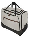 Travelite Crosslite 5.0 Wheeled Duffle L White Sand Táska