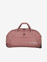 Travelite Kick Off Wheeled Duffle XL Rosé Táska