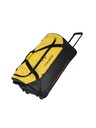 Travelite Basics Trolley Travel Bag Black/yellow Táska