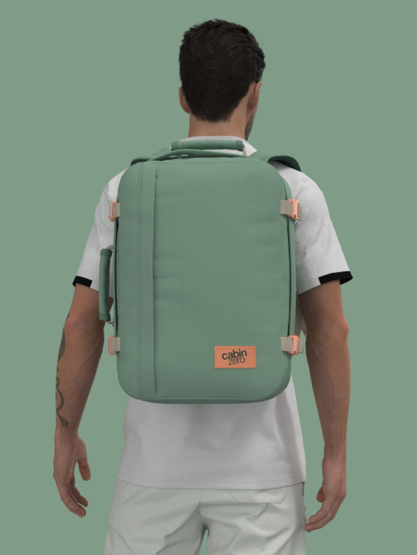 CabinZero Classic 36L Sage Forest Hátizsák Zöld termék 2. képe