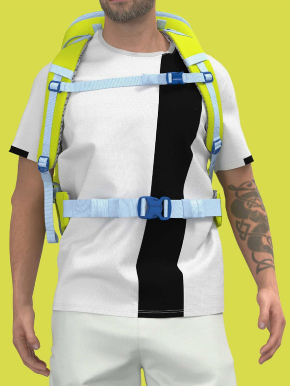 CabinZero Adv 42L Mojito Lime Hátizsák Sárga termék 2. képe