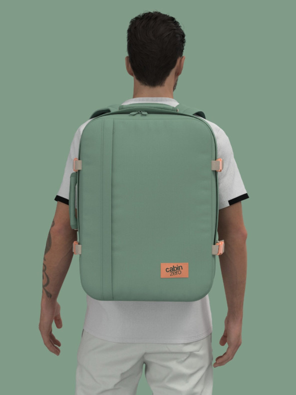 CabinZero Classic 44L Sage Forest Hátizsák Zöld termék 2. képe