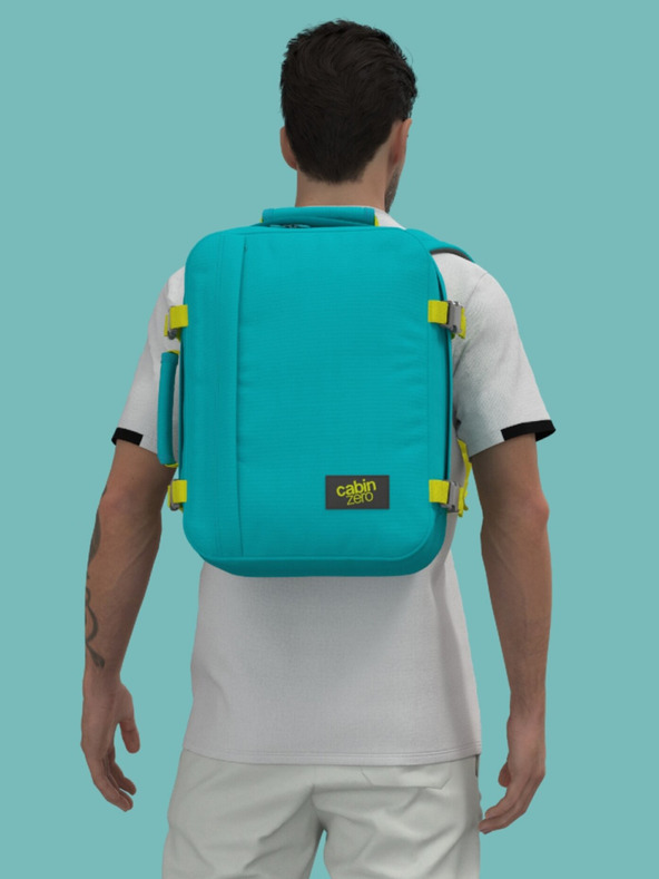 CabinZero Classic 28L Aqua Lagoon Hátizsák Kék termék 2. képe