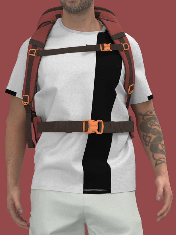 CabinZero Adv 42L Sangria Red Hátizsák Piros termék 2. képe