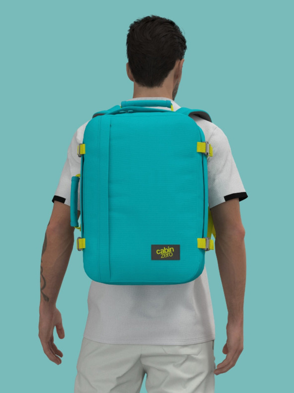 CabinZero Classic 36L Aqua Lagoon Hátizsák Kék termék 2. képe