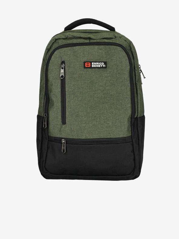 Enrico Benetti Hamburg 15" Notebook Backpack Olive Hátizsák Zöld termék 2. képe