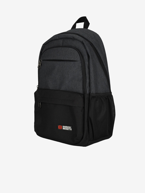 Enrico Benetti Hamburg Notebook Backpack 23 l Grey Hátizsák Szürke akciós termékkép 1