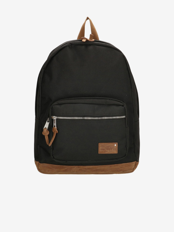 Enrico Benetti Santiago Notebook 22 l Black Hátizsák Fekete akciós termékkép 1
