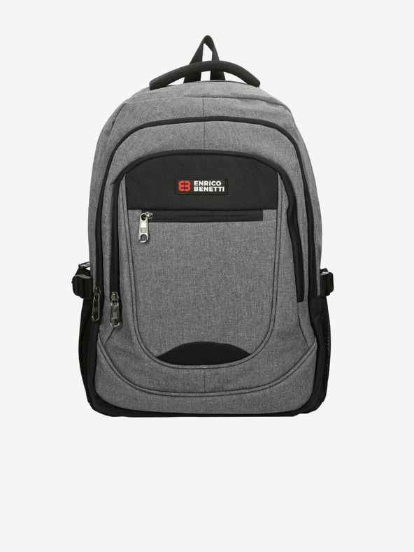 Enrico Benetti Hamburg Notebook 35,5 l Light Grey Hátizsák Szürke akciós termékkép 1