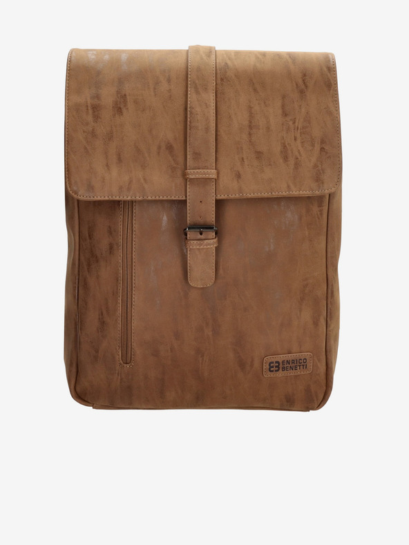 Enrico Benetti Rotterdam 17" Notebook Camel Hátizsák Barna termék 2. képe