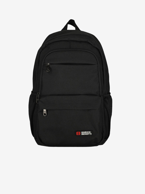 Enrico Benetti Hamburg Notebook 23 l Black Hátizsák Fekete termék 2. képe