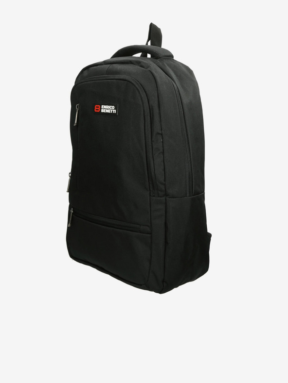 Enrico Benetti Hamburg 15" Notebook Black Hátizsák Fekete akciós termékkép 1