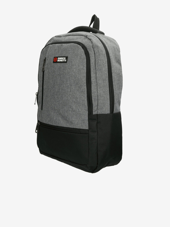 Enrico Benetti Hamburg 15" Notebook Light Grey Hátizsák Szürke akciós termékkép 1