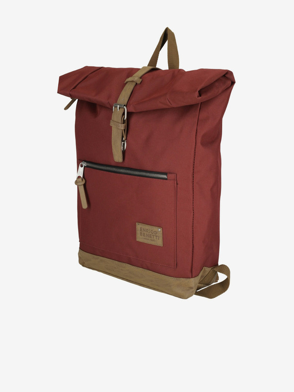 Enrico Benetti Santiago 15" Notebook Bordeaux Hátizsák Piros akciós termékkép 1