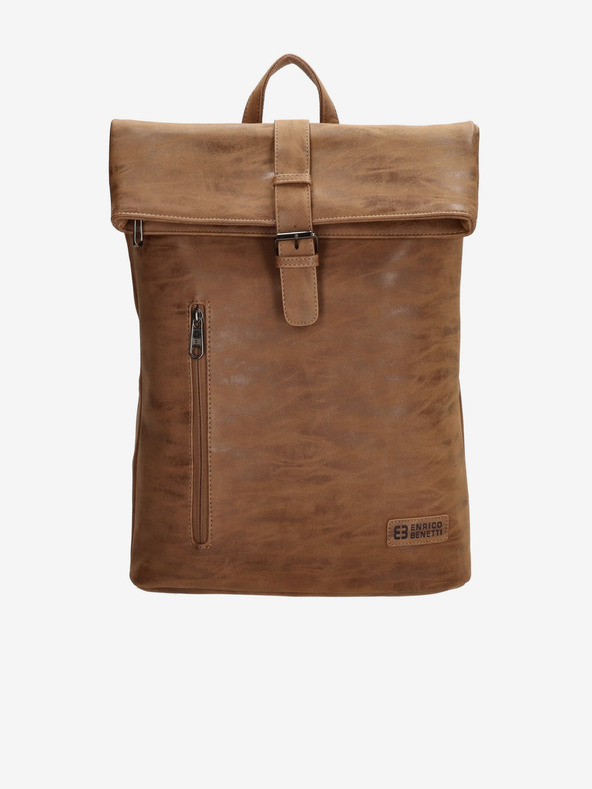 Enrico Benetti Rotterdam 15" Notebook 15 l Camel Hátizsák Barna termék 2. képe