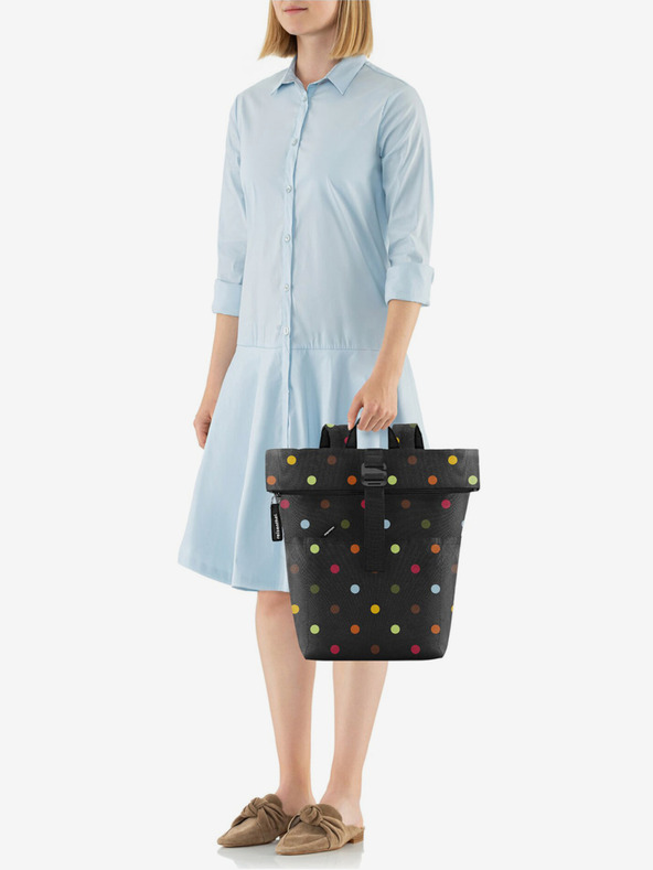 Reisenthel Rolltop Dots Hátizsák Lila termék 2. képe