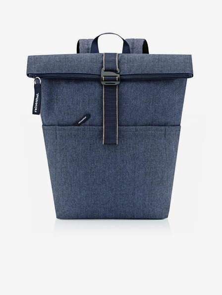 Reisenthel Rolltop Herringbone Dark Blue Hátizsák