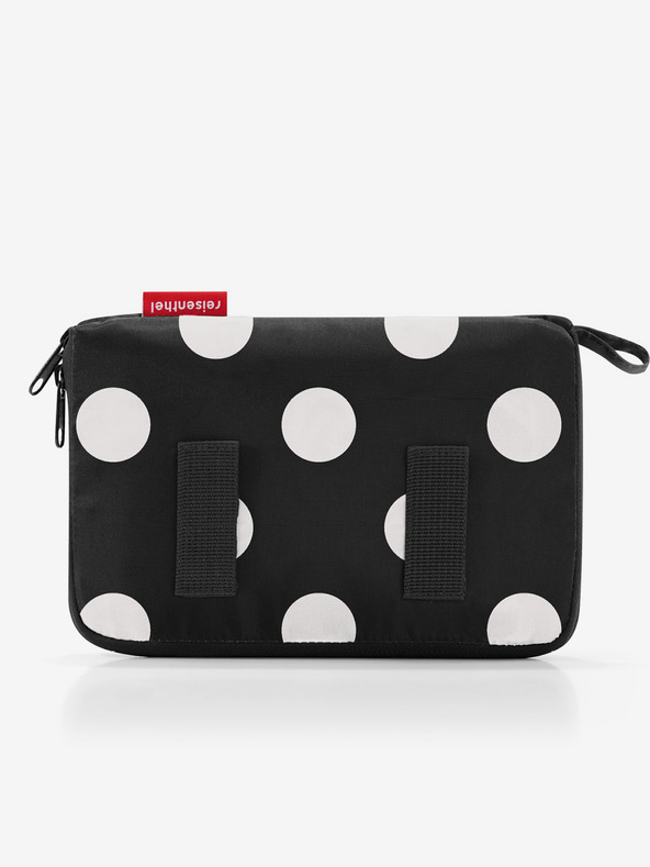 Reisenthel Mini Maxi Rucksack Dots White Hátizsák Fekete termék 2. képe