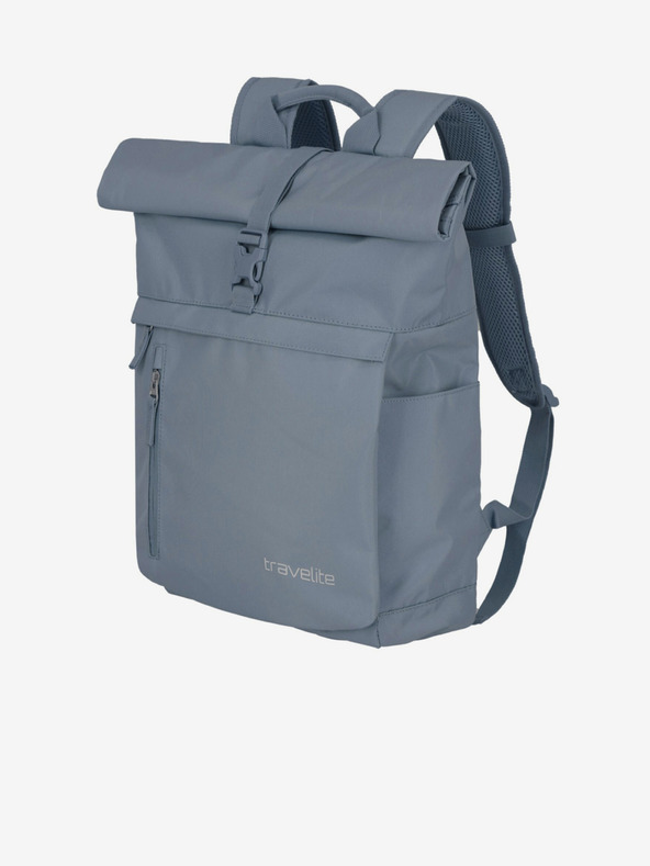 Travelite Basics Roll-up Smoke Blue Hátizsák Kék akciós termékkép 1
