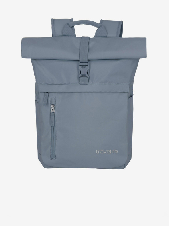 Travelite Basics Roll-up Smoke Blue Hátizsák Kék termék 2. képe