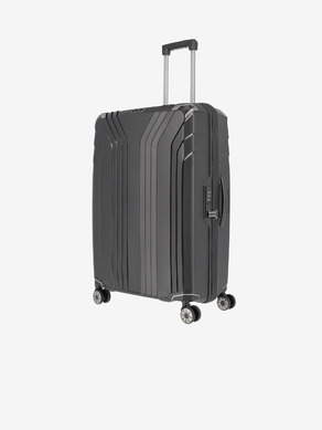 Travelite Elvaa 4w L Black Bőrönd